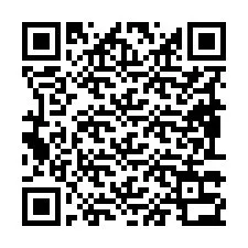 Código QR para número de teléfono +19893332476