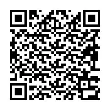 Código QR para número de teléfono +19893332523