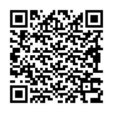 Código QR para número de teléfono +19893336932