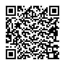 Código QR para número de teléfono +19893340023