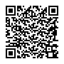 Código QR para número de teléfono +19893340058