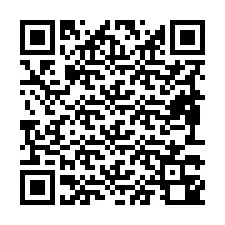 Código QR para número de teléfono +19893340107