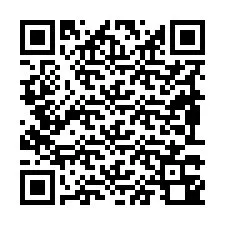 QR-koodi puhelinnumerolle +19893340134