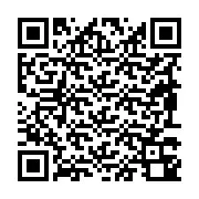 Código QR para número de telefone +19893340154