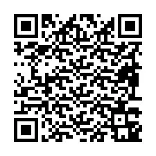 Codice QR per il numero di telefono +19893341567