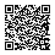 Codice QR per il numero di telefono +19893341862