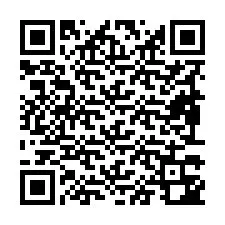 Kode QR untuk nomor Telepon +19893342097