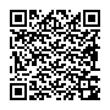 Código QR para número de telefone +19893342136