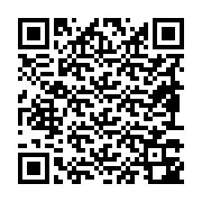 Codice QR per il numero di telefono +19893342189