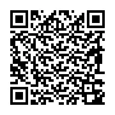 Código QR para número de teléfono +19893342250