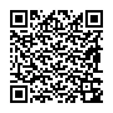 Código QR para número de teléfono +19893342275