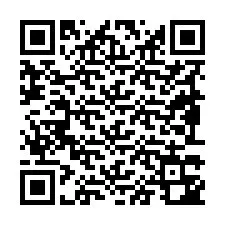 Código QR para número de teléfono +19893342438