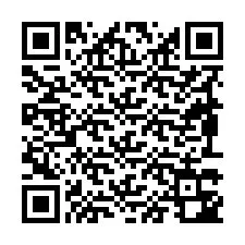 Código QR para número de teléfono +19893342444