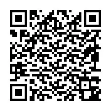 Codice QR per il numero di telefono +19893342481