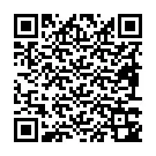 Código QR para número de teléfono +19893342483