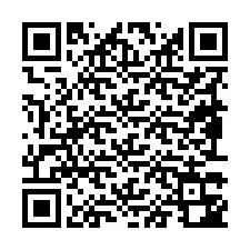 Kode QR untuk nomor Telepon +19893342498