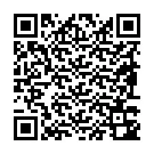 Código QR para número de teléfono +19893342578