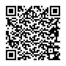 Código QR para número de telefone +19893342613