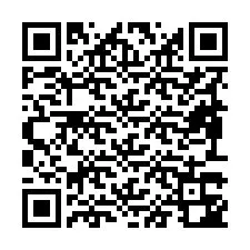 Código QR para número de teléfono +19893342807