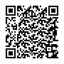 Código QR para número de telefone +19893342874