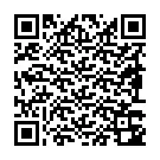 QR-koodi puhelinnumerolle +19893342928