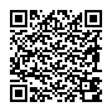 QR-code voor telefoonnummer +19893400010