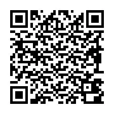 Codice QR per il numero di telefono +19893400102