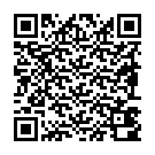 QR код за телефонен номер +19893400128