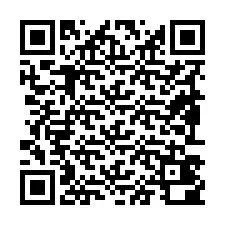 Código QR para número de teléfono +19893400239