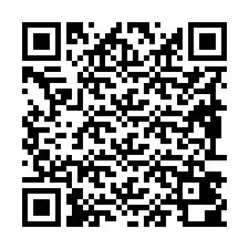 Codice QR per il numero di telefono +19893400262