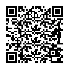 Código QR para número de telefone +19893400317