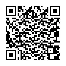 Código QR para número de teléfono +19893400480