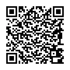 QR-koodi puhelinnumerolle +19893400514