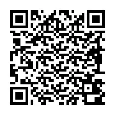 Código QR para número de telefone +19893400586