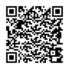 QR код за телефонен номер +19893400828