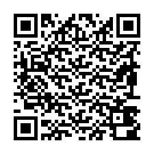 QR-код для номера телефона +19893400985