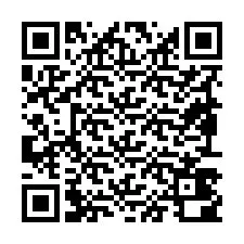 QR-koodi puhelinnumerolle +19893400989