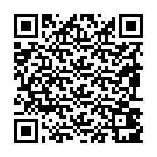 QR-koodi puhelinnumerolle +19893401360