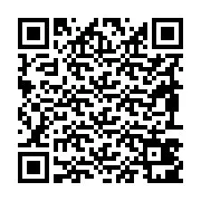 QR код за телефонен номер +19893401440