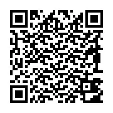 QR-code voor telefoonnummer +19893402010