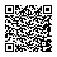 QR-код для номера телефона +19893402015