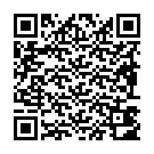 QR Code pour le numéro de téléphone +19893402032