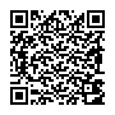 QR-koodi puhelinnumerolle +19893402134