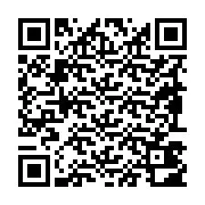 QR код за телефонен номер +19893402168