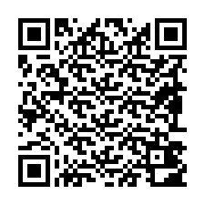 Código QR para número de teléfono +19893402229