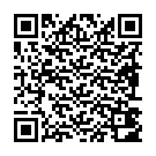 Kode QR untuk nomor Telepon +19893402296