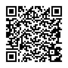 Kod QR dla numeru telefonu +19893402518