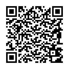 QR-code voor telefoonnummer +19893402540