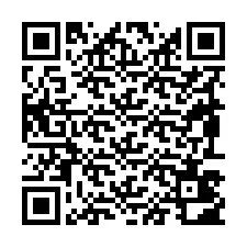 QR-код для номера телефона +19893402550