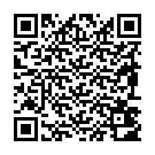 QR-код для номера телефона +19893402710